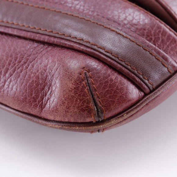 CARTIER Red Leather Shoulder Bag - Picture 4 of 14